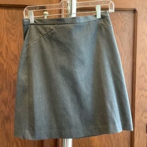The Limited Grey Stretch Pencil Skirt Size 4